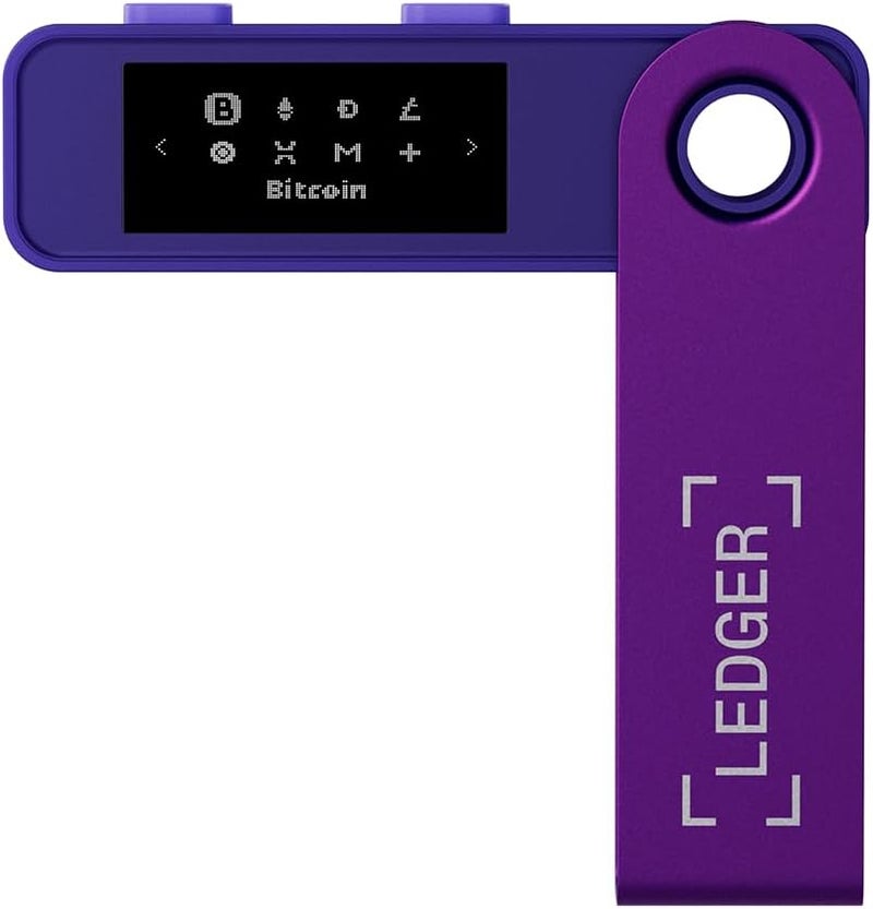 Ledger Nano S Plus Signer – The accessible Way to Manage Your Crypto & NFTs securely ( Wallet for Desktop and Android only) – Amethyst Purple - Image 1